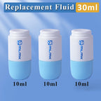 2 in 1 Thermal Paper Correction Fluid with Unboxing Knife Durable Home Anti Peep Identity Protection Fluid Eraser Stamp