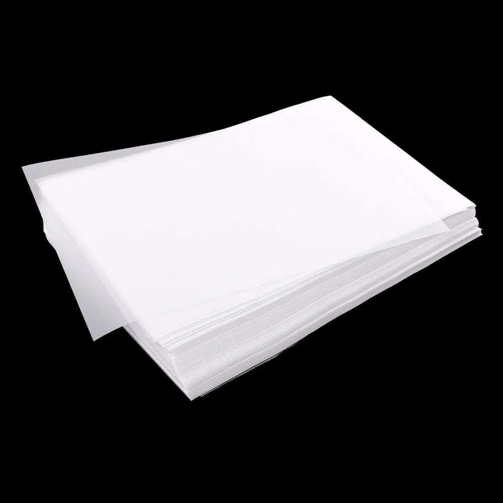 100Pcs 16K Translucent Tracing Paper High Quality Smooth Writing Non Tear Resistant Ideal for Drawing Tracing Copying