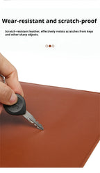 PU Leather Laptop Computer Sleeve Case Bag Stand Cover Pouch Man Women 13 14 15 15.6 16 inch for Macbook Air Samsung HP Lenovo