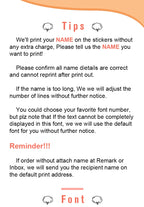 Name Tag Sticker Custom Kawaii Waterproof Adhesive Stationery Decals Personalize First Name Label for Children School Bottle