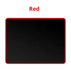 All Black Mouse Game Pad, Size 25x21cm, Non Sliding Rubber Mouse Base Pad, Textured Premium Mouse Pad