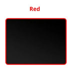 All Black Mouse Game Pad, Size 25x21cm, Non Sliding Rubber Mouse Base Pad, Textured Premium Mouse Pad