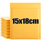 10-50Pcs Padded Envelopes Shipping Bags Kraft Bubble Mailers All Size Anti-Shock Small Business Shipping Supplies Home Storage