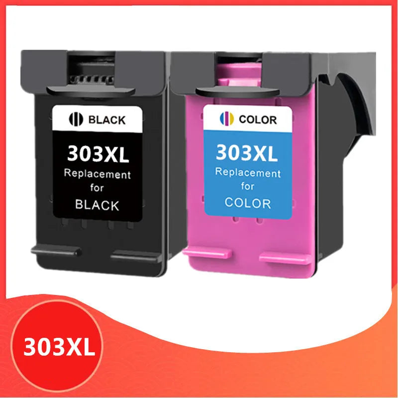 303XL Compatible Ink Cartridge for HP303 Replacement For HP 303 XL Envy Photo 6220 6230 6232 6234 7130 7134 7830 Printer