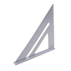 Triangle Ruler Aluminium Alloy Carpenter Set Square Angle Woodworking Tools 7Inch Measurement Tool Try Square Triangular Metric
