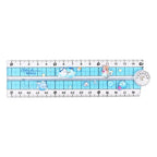Clear Folding Ruler High Aesthetic Shatterproof Flexible and Portable for School Office Home Use Lightweight Measuring Tools