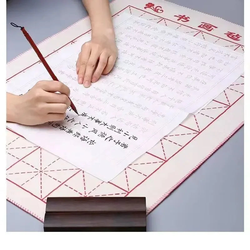 6/9/ 12/ 16 Chinese Painting Brush Beginner Calligraphy Drawing Bamboo Pen Curtain Felt Rice Paper Set Landscape Drawing Writing