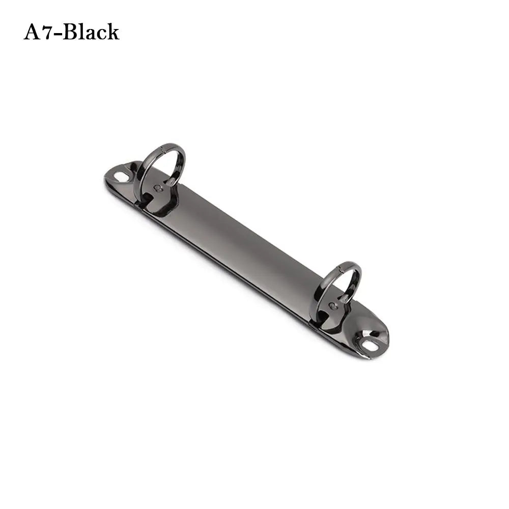 Metal Loose-leaf Binding Clip Colorful Spiral Binder File Folder DIY Album Diary Clips Ring For A4/B5/A5/A6/A7 Notebook Binder