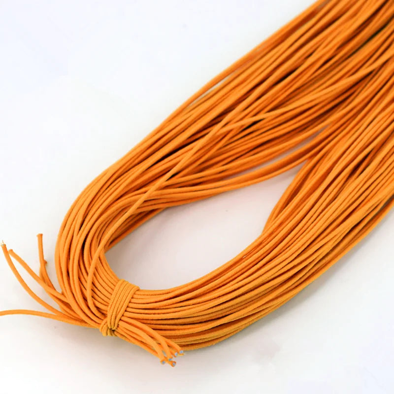 1.0/ 1.2/ 1.5/ 2.0/ 2.5mm Elastic Band Elastic Thread DIY Handmade Beaded Elastic Thread For Jewelry Making Bracelet&Necklace