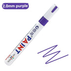 1/3/6/12 Colors Permanent Paint Marker White/Gold/silver Markers for Car Tire Tread Rubber Fabric Paint Metal Paint Marker Pens