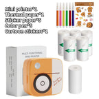 New Photo Printing Machine D2 Mini Printers Thermal Paper Stickers Paper Printer Label Sticker Printer Label Maker Printer
