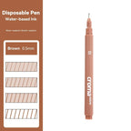 Pigment Liner Pigma Pen 0.1mm/0.03mm/0.05mm/0.5mm/1mm Different Tip Black Fineliner for Sketching Drawing Micron Ink Marker Pen