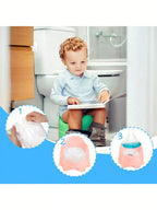 Portable toilet trainer disposable inner bag and accessories, durable multi-functional trash bag with drawstring