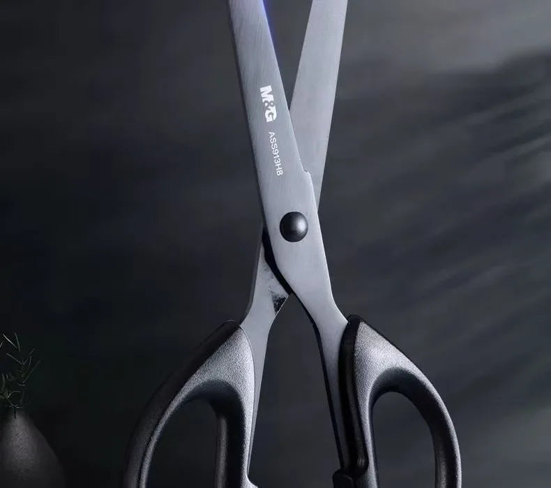 Black Blade Scissors, Sharp Multi-Color Household & Office Small Scissors, Paper Cutting Stationery for Handmade Crafts DIY