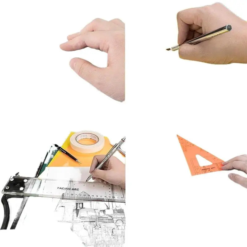 ㉻T Square Ruler 45/60/70/80cm Plastic Drafting Ruler Removable T Head Drawing Drafting Tool Design Art Supplies