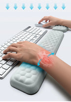 Keyboard Mouse Wrist Rest Pad Memory Foam Hand Rest Support Support Ergonomic Wrist Cushion Pad Memory Foam For Notebook Laptops