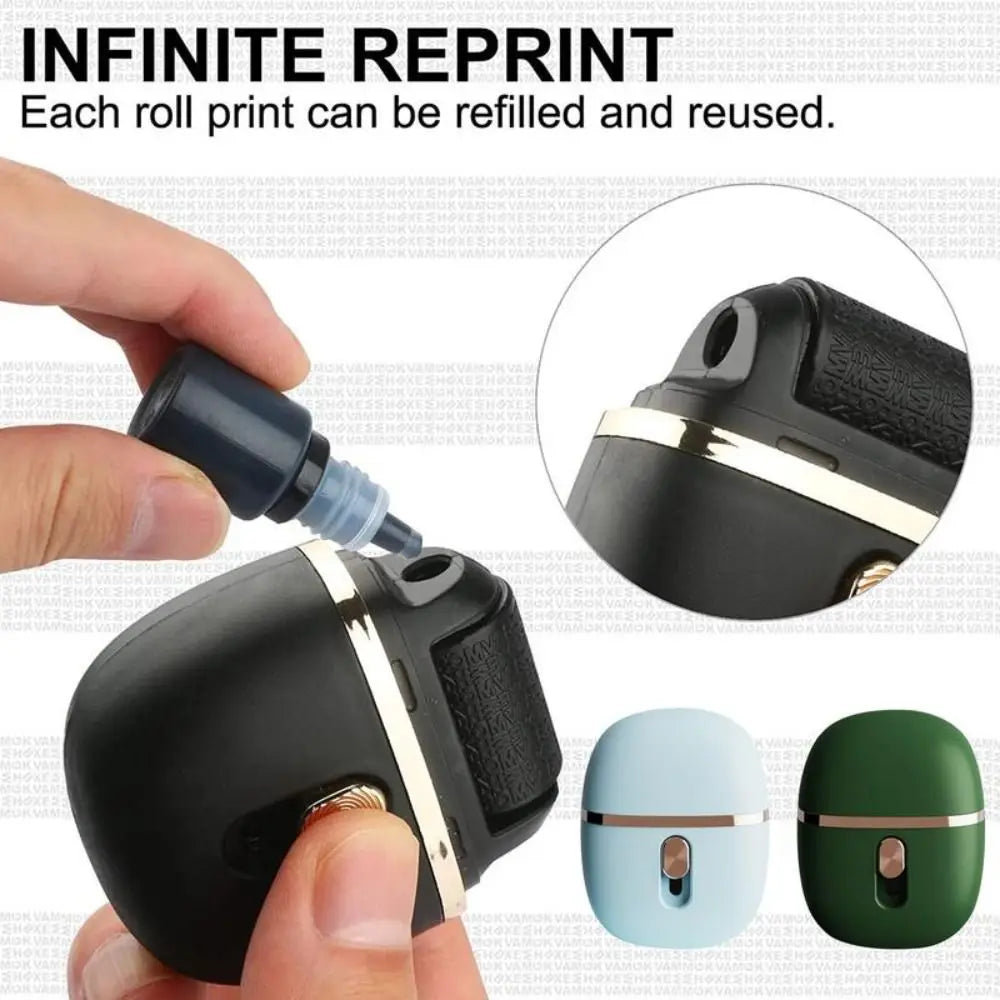 Multifunction Identity Protection Roller Stamps Privacy Protection Mini Privacy Graffiti Cover Seal Security 2.5CM Roller