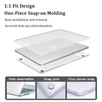 Laptop Case For Macbook Pro 14 M5 2026,For Air 13 M5 M4 M3 M2 Chip 2026-2022,Case For Macbook Pro 14/16 M4 Por/Max 2026 Cover