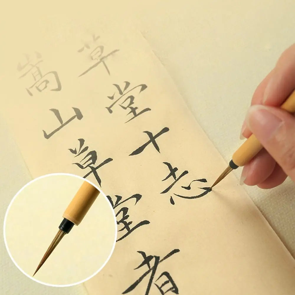 Student Painting Practice Crisperding Artist Calligraphy Brush Chinese Brushes Script Writing Brush Hook Line Fine Paint Brush