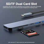 USB C Hub to 4K HDMI-Compatible USB 3.0 2.0 Type C PD Charging Dock for MacBook iPad Samsung S10 Dex TV Mouse Keyboard U Disk