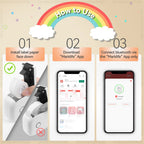 Adhesive Label Printer Marklife P12 Portable Mini Printer P12 Thermal Label Maker Wireless Bluetooth Labeling Machine or Sticker