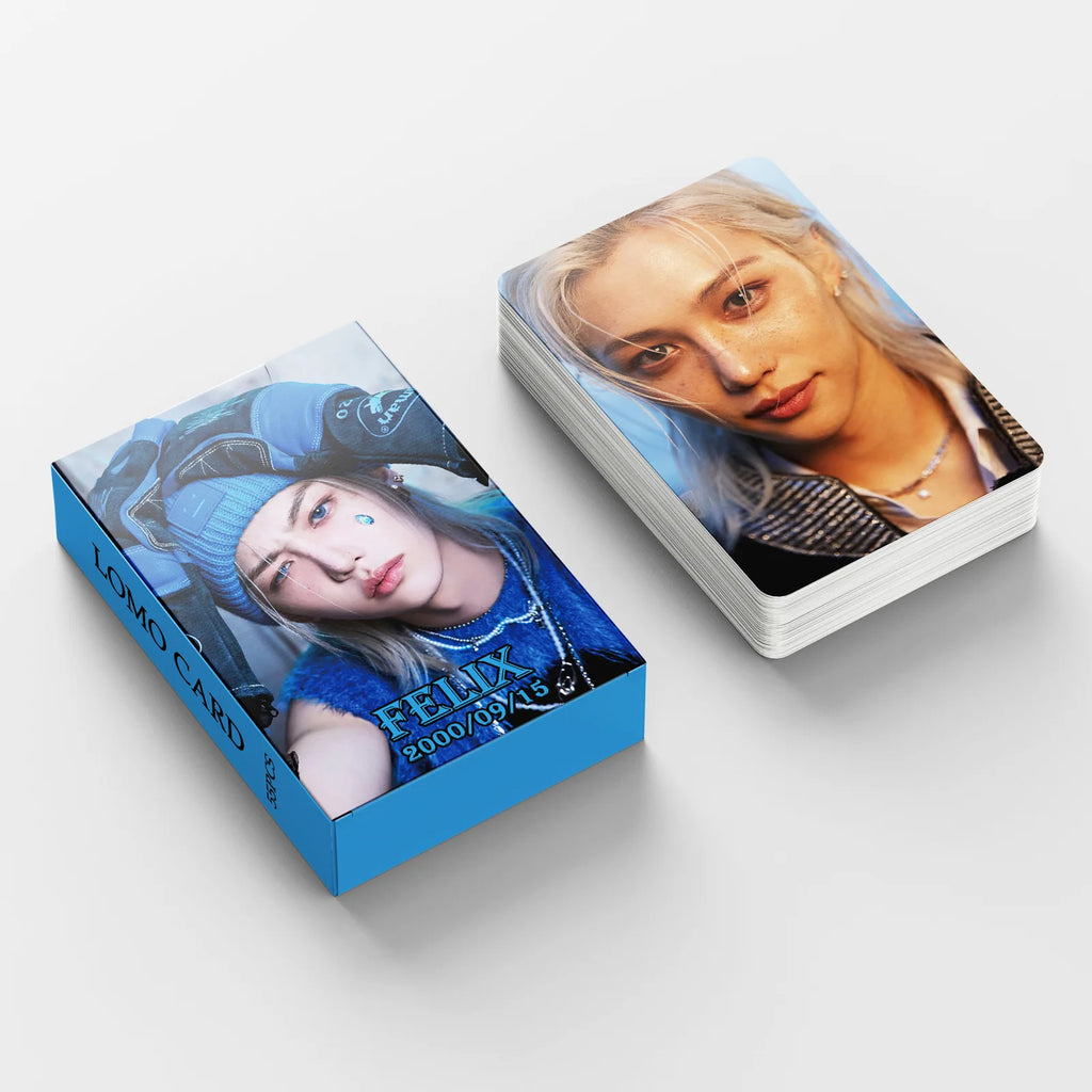55 Li Longfu Solo Album Cards KPOP Star Peripheral LOMO Card