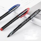 3/6pcs Japan Uniball Gel Pen AIR Straight Liquid Signature Pen UBA-188 Black Technology 0.5/0.7mm Free Writing School Supplies