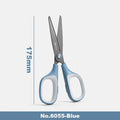 Deli Anti Stick Anti Rust Scissors School Stainless Steel Scissors Home Office DIY Handicraft Made Tools Stationery Scissors