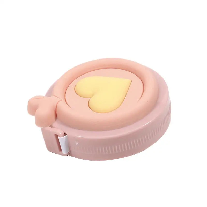 1.5M Soft Tape Measure Tailor's Tape With Snap Fasteners Body Measuring Double-sided Ruler For Needlework Sewing Tool NEW