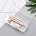 Metal Zinc Alloy Compasses Set,2B Pencil,Drawing Gauge,Removable Pencil,With Sharpener,Student Products 2218