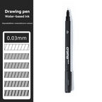 Pigment Liner Pigma Pen 0.1mm/0.03mm/0.05mm/0.5mm/1mm Different Tip Black Fineliner for Sketching Drawing Micron Ink Marker Pen