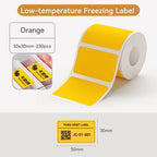1 Roll NIIMBOT White/Cold Thermal Adhesive Label for B1 B21 B3S B31 B4 Anti-Oil Tear-Resistant Price Tag Home Bussiness Use