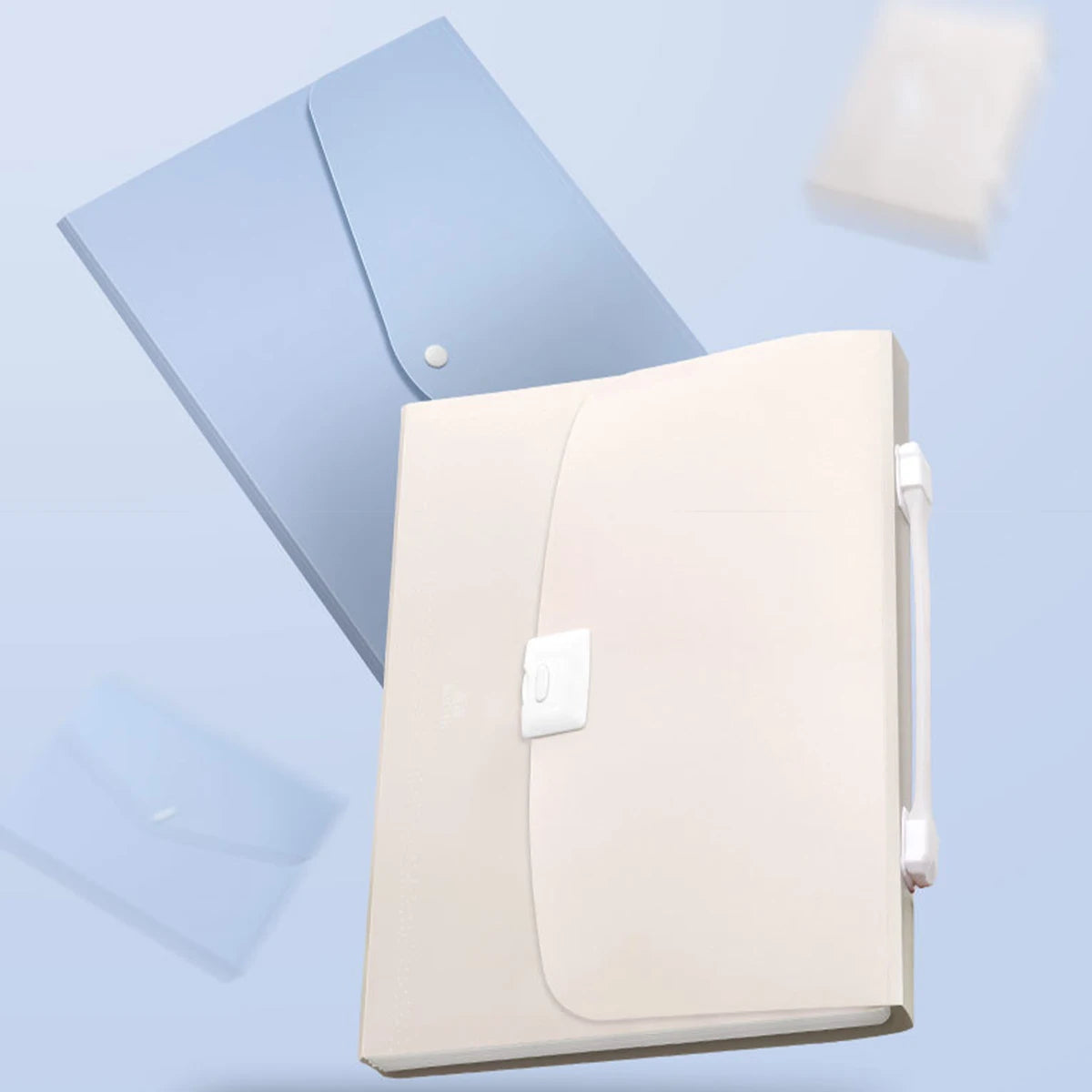 1PCS Expanding File Folder Organizer with 13 Pockets, Waterproof Accordion Document Holder for Office Paperwork, Bills