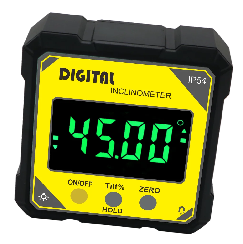 4 Types ETOPOO 4*90 Multi Functional 4-Sides Magnetic Digital Protractor Angle Measure Inclinometer Level Box Charging Angle