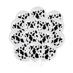Cow Party Themed Disposable Tableware Set Paper Plates and Cow Napkins for Kids Cow Themed Birthday Party Decorations