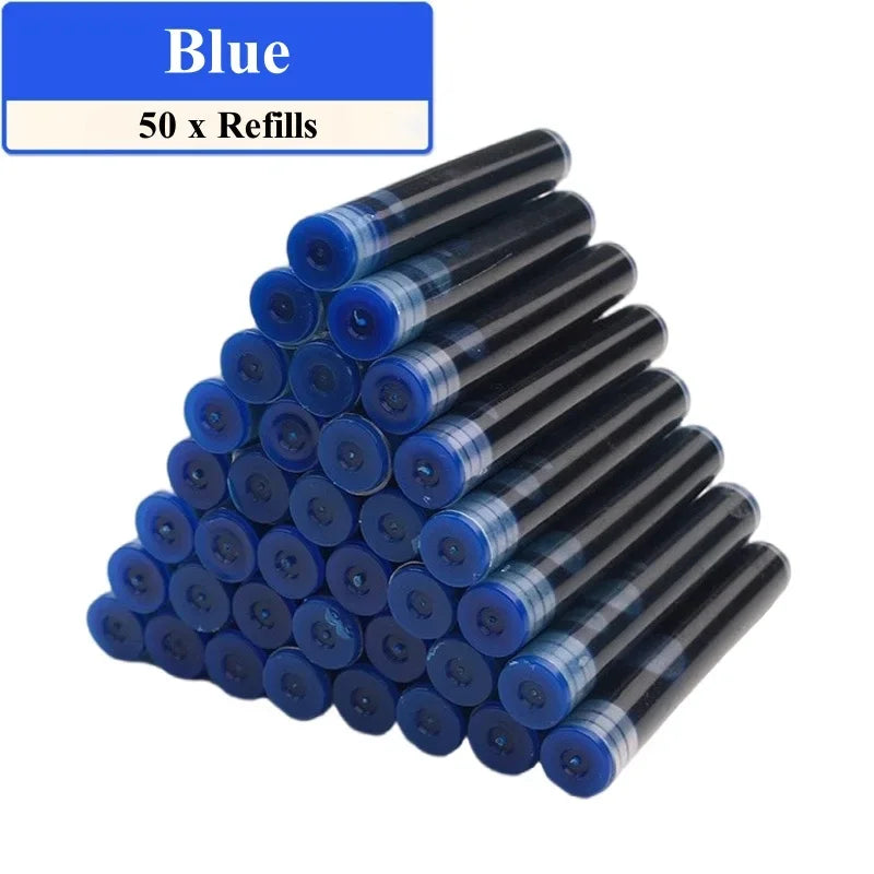 Fountain Pen Set Replaceable Ink Refill Calligraphy Multifunction Pens For Writing 0.38mm Office School Stationery Supplies
