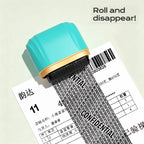 Wide-sized Privacy Roller Seal Refillable Ink Garbled Code Stamp Anti-Leakage for Express Information Protection
