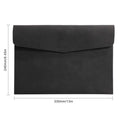 PU Leather A4 Document Bag, 7 Colors, File Folder for Office & Travel, Stylish Organizer