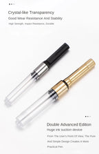 Jinhao 9019 Fountain Pen Transparent Color EF/F/M Nib Ink Student School Stationery Business Office Supplies Pens for Writing