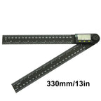 200mm/300mm Digital Angle Ruler Electronic Angle Meter Electronic Protractor Goniometer Digital Angle Gauge