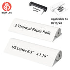 Marklife Thermal Inkless Printer A4&Tattoo Maker Mini Portable Bluetooth Wireless Used For School Office Small Business Machine