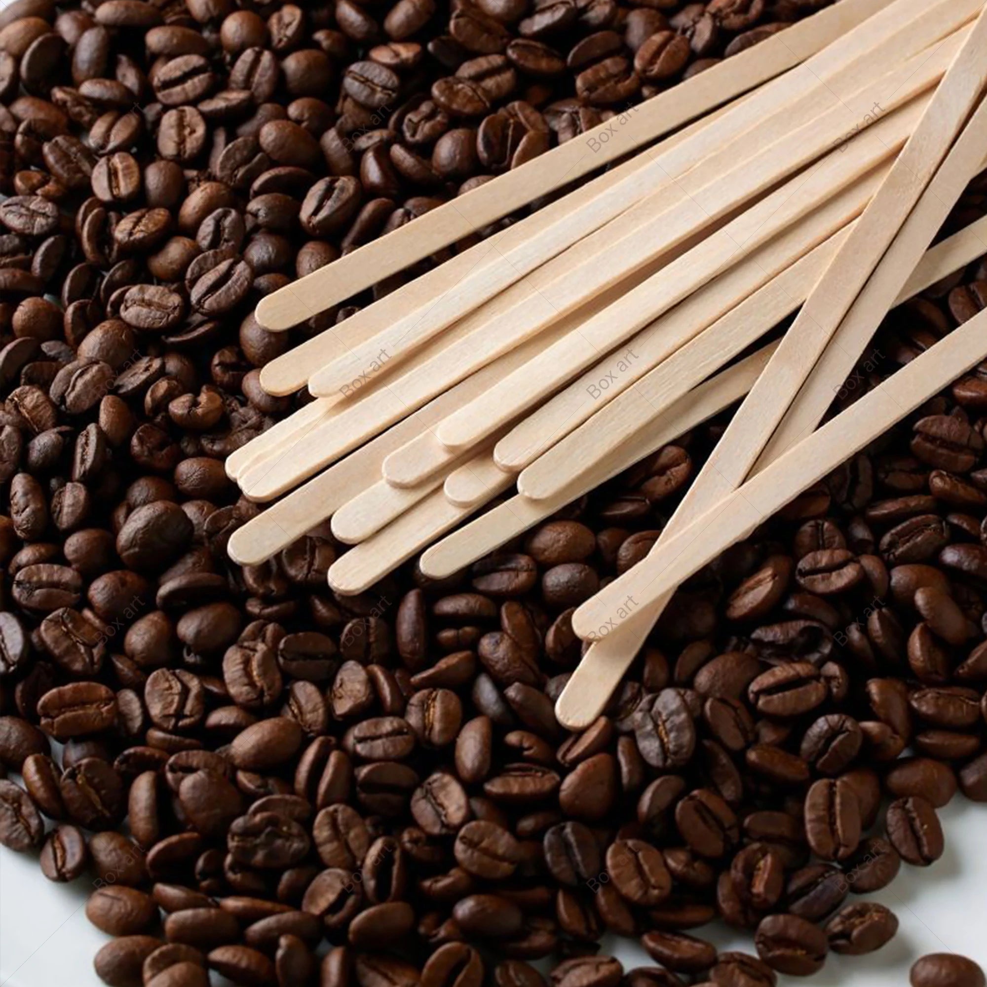 1000/2000Pcs, Disposable Wooden Stirring Sticks, 14Cm/5.5In Natural Birch Wood, Coffee Accessories, for Cocktails, Coffee Shops, Bars, Restaurants, Halloween, Christmas Parties, Picnics, Gatherings, DIY Crafts