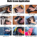 Thicker Magic Cleaning Cloth No Watermark No Trace Clean Rag  Microfiber Wash Reusable Dried Wiping Window Glass Kitchen Towel