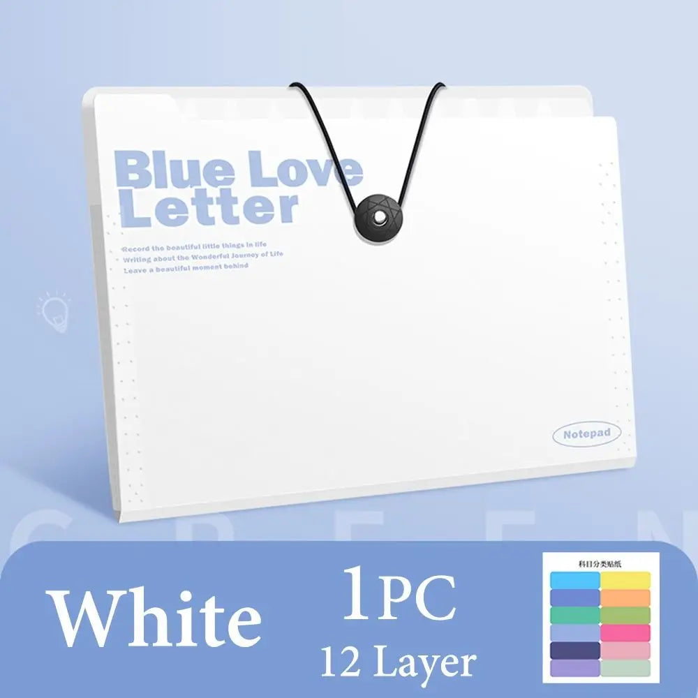 PVC A4 Quick Labor Folder New Suspended Type with Hook Filing Cabinet Dividers A4 Color Random Hanging File Folders School