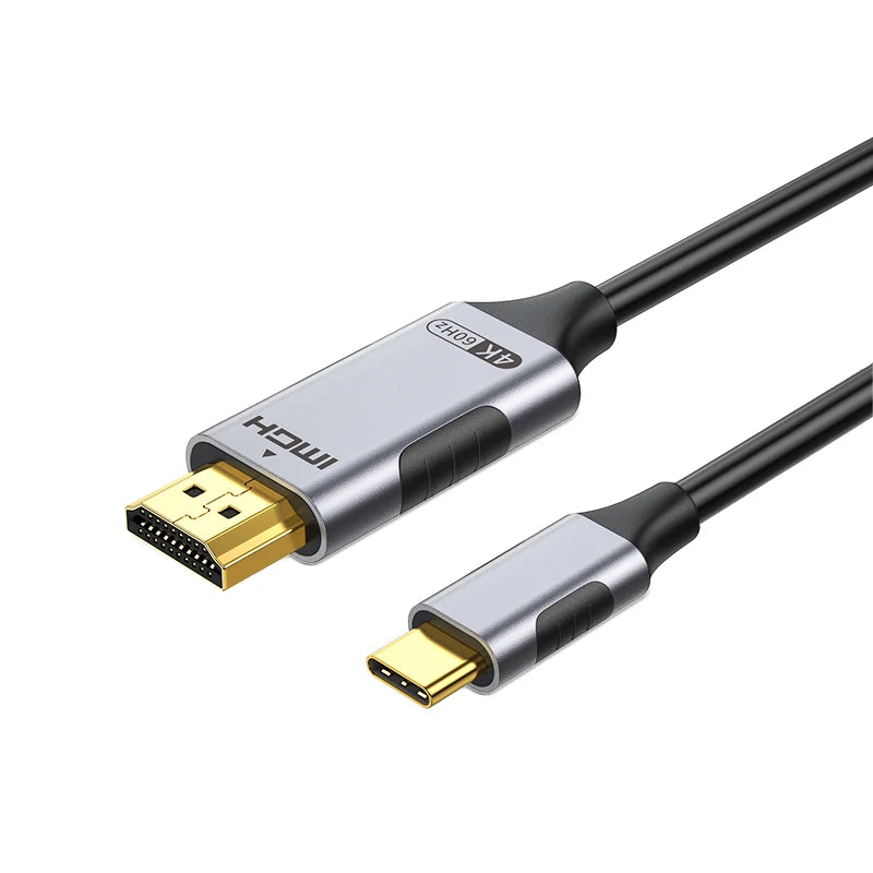 8K USB C to HDMI 2.1 Cable Adapter  8K60Hz Type C to HDMI Cable for Thunderbolt 3 Compatible with MacBook Pro  IPad pro  Laptop