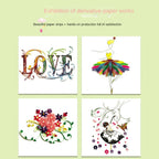 180Ocs Creative 3/5/7/10mm Quilling Paper 36Colors DIY Flower Gift Paper Handmade Origami Quilling Tools