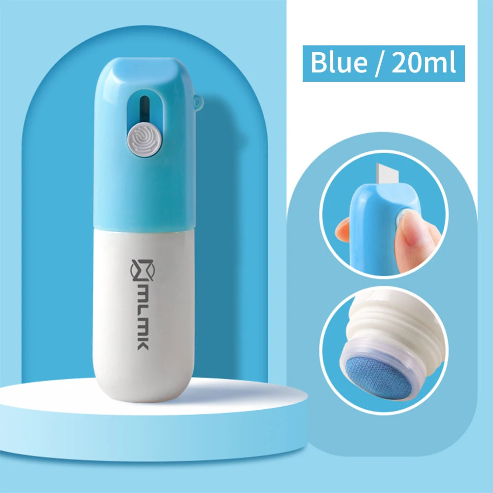2 In 1 Thermal Paper Correction Fluid with Unboxing Knife Durable Thermal Paper Data Identity Protection Fluid Eraser Box Opener