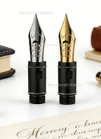 Creative for MAJOHN P136 P137 P138 P139 No.6 Solf Flex Nib Grip Section Fountain Pen Copperplate ES ER Round Body Point Nib