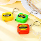 1M/1.5M Measure Ruler Retractable Centimeter Inch Roll Tape Mini Keychain Tape Measure Tailor Portable Sewing Measuring Tool