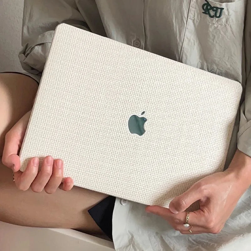 2026 Laptop Case for Macbook Neo Air M4 13 M2 Pro 13 14 A3434 Protective Hard Shell for M3 15 Mac Retina A2681 Woven Pattern